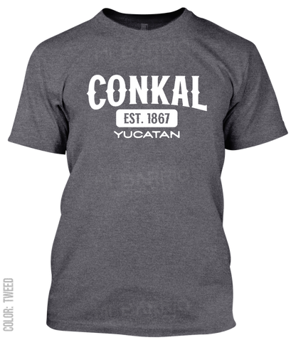 Conkal, Yucatan Athletic T-Shirt