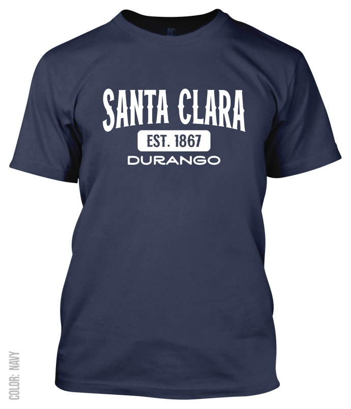 Santa Clara, Durango Athletic T-Shirt