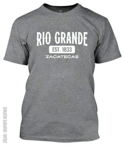 Rio Grande, Zacatecas Athletic T-Shirt