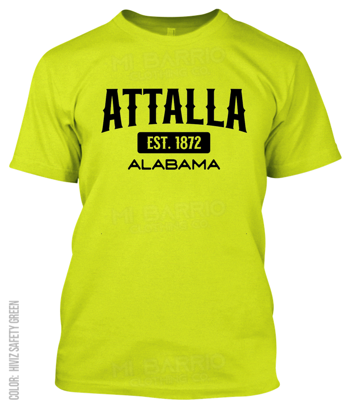 Attalla, Alabama Athletic T-Shirt