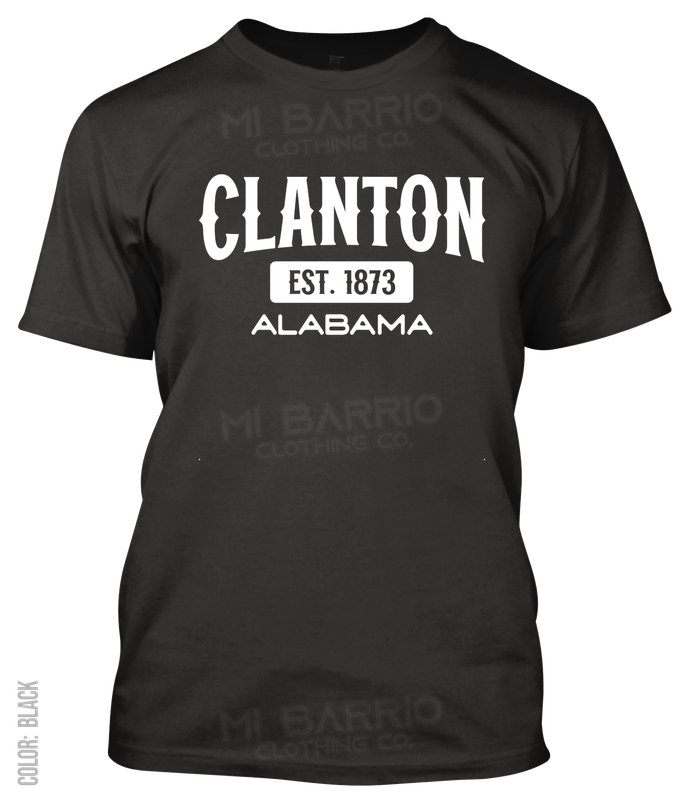 Clanton, Alabama Athletic T-Shirt