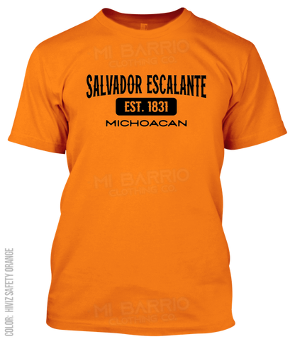 Salvador Escalante, Michoacan Athletic T-Shirt
