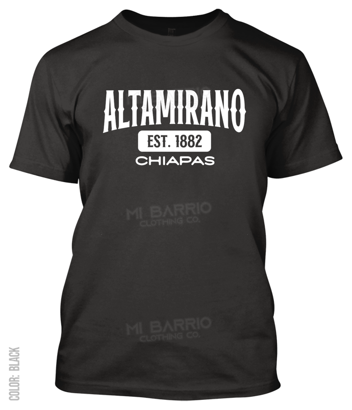 Altamirano, Chiapas Athletic T-Shirt