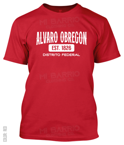 Alvaro Obregon, Ciudad De Mexico Athletic T-Shirt