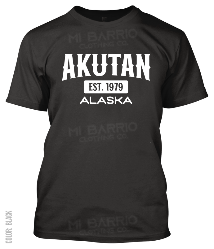 Akutan, Alaska Athletic T-Shirt