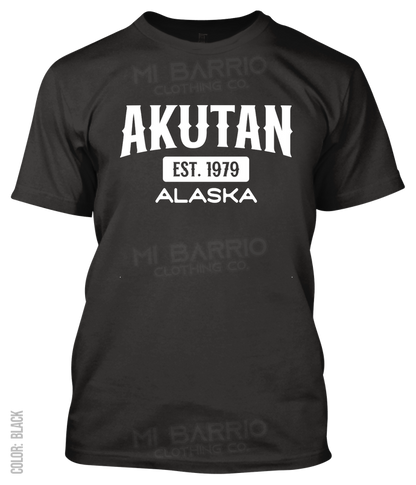 Akutan, Alaska Athletic T-Shirt