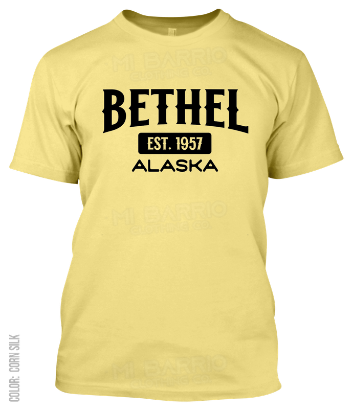 Bethel, Alaska Athletic T-Shirt