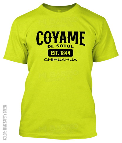 Coyame Del Sotol, Chihuahua Athletic T-Shirt