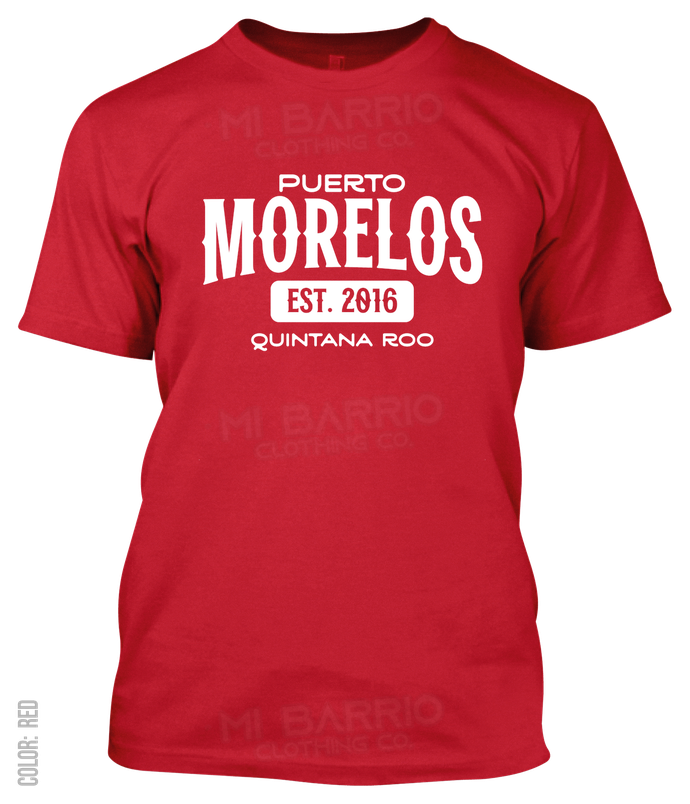 Puerto Morelos, Quintana Roo Athletic T-Shirt