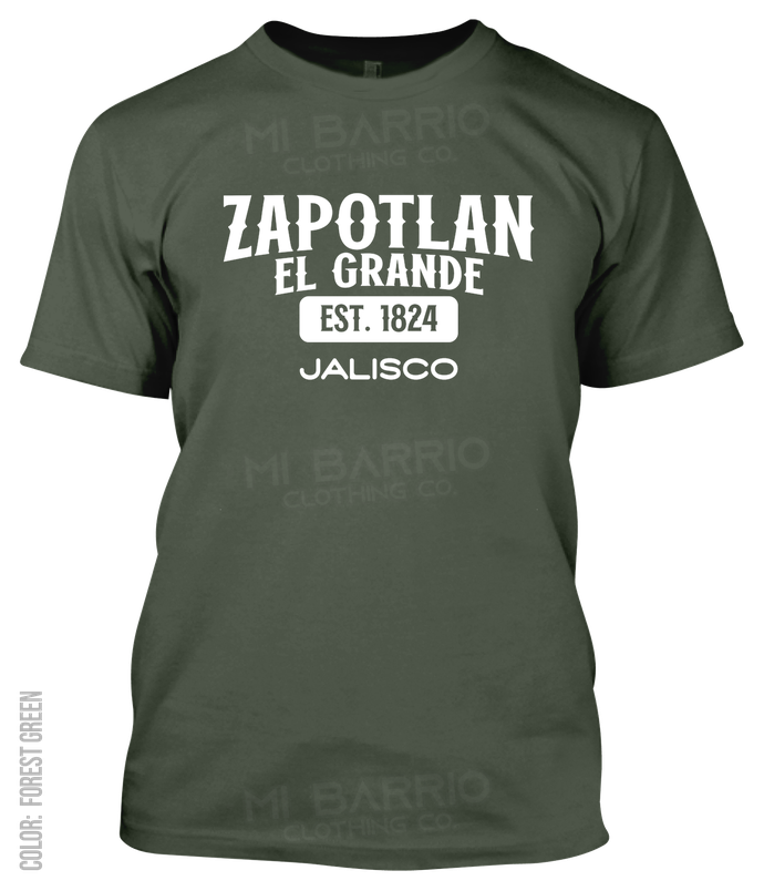 Zapotlan El Grande, Jalisco Athletic T-Shirt