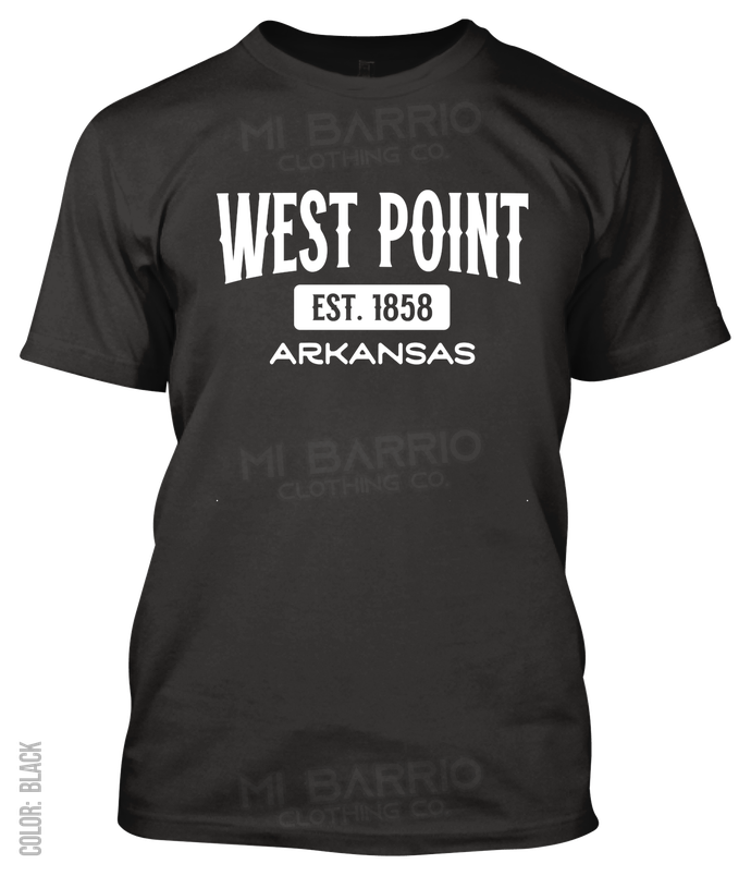 West Point, Arkansas Athletic T-Shirt