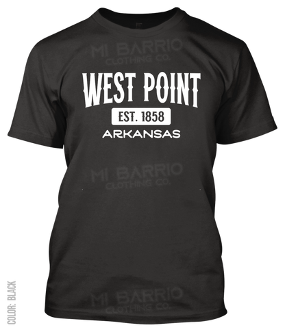 West Point, Arkansas Athletic T-Shirt
