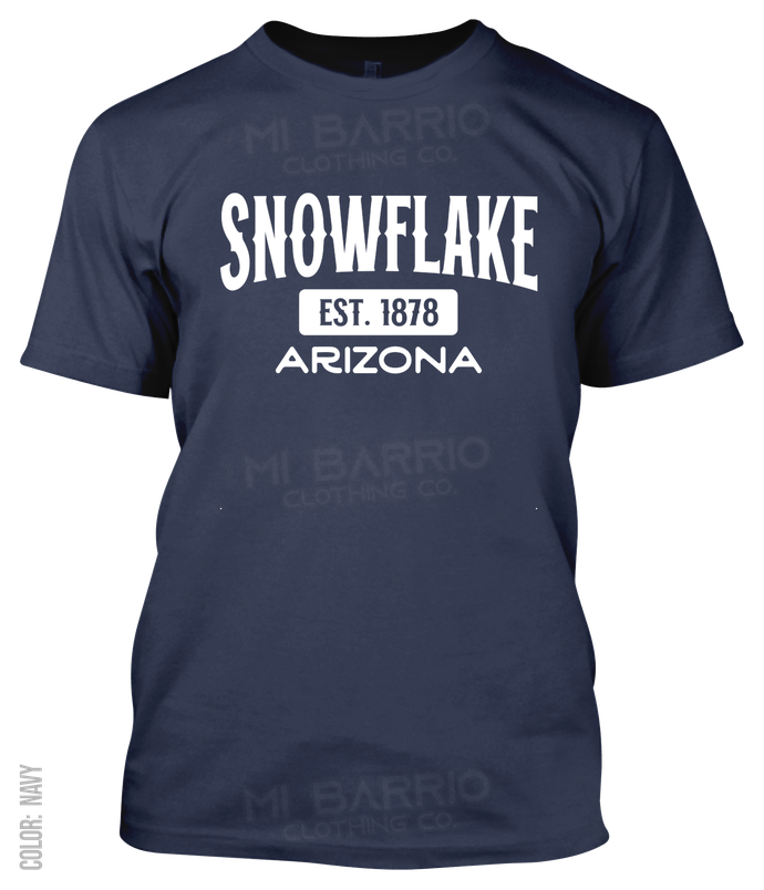 Snowflake, Arizona Athletic T-Shirt