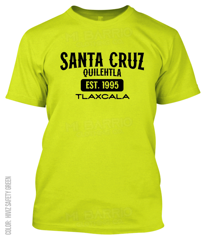 Santa Cruz Quilehtla, Tlaxcala Athletic T-Shirt