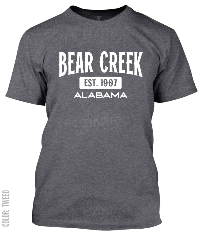 Bear Creek, Alabama Athletic T-Shirt
