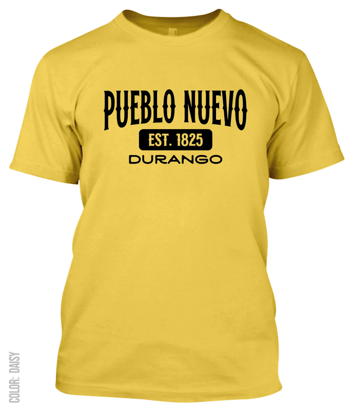 Pueblo Nuevo, Durango Athletic T-Shirt