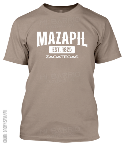 Mazapil, Zacatecas Athletic T-Shirt