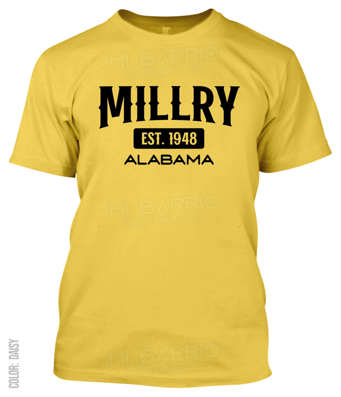 Millry, Alabama Athletic T-Shirt