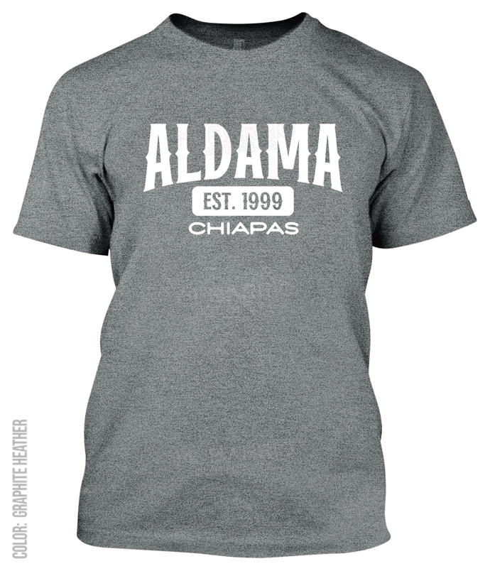 Aldama, Chiapas Athletic T-Shirt