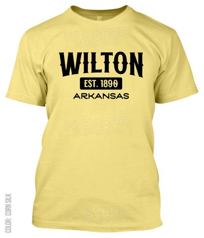 Wilton, Arkansas Athletic T-Shirt