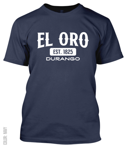 El Oro, Durango Athletic T-Shirt
