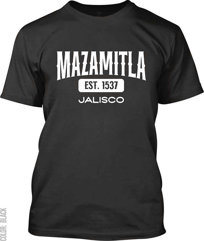 Mazamitla, Jalisco Athletic T-Shirt