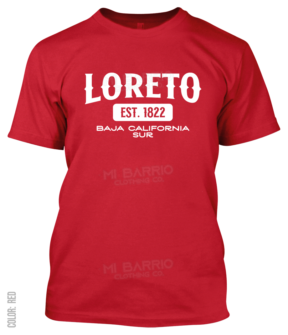 Loreto, Baja California Sur Athletic T-Shirt