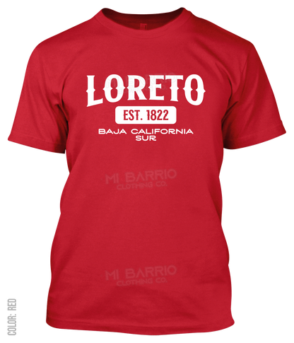 Loreto, Baja California Sur Athletic T-Shirt