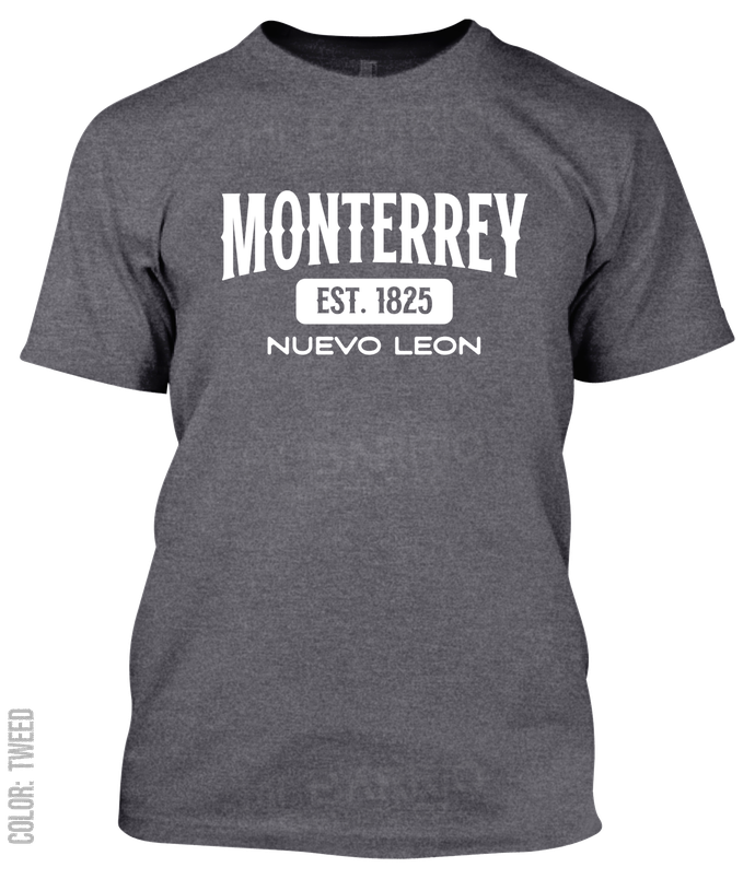 Monterrey, Nuevo Leon Athletic T-Shirt