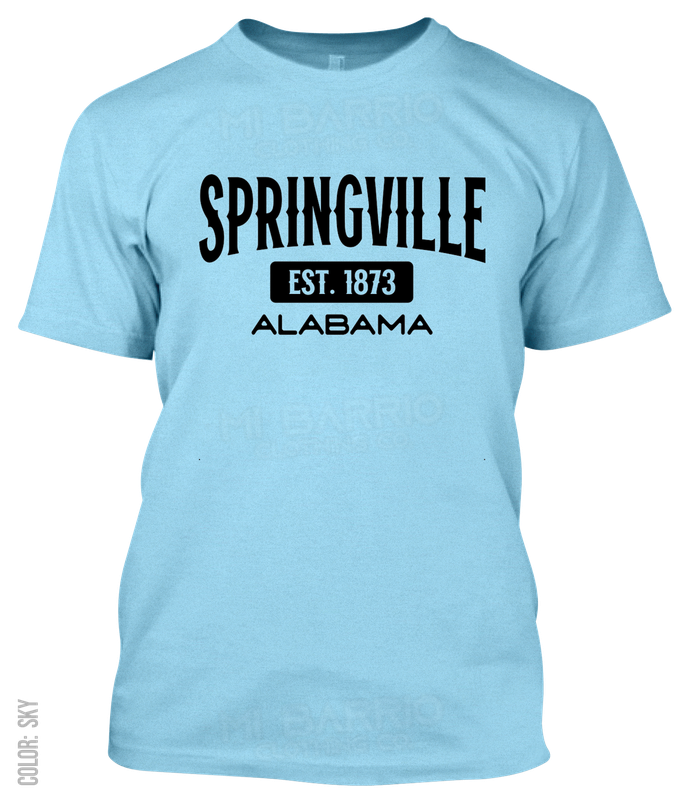 Springville, Alabama Athletic T-Shirt