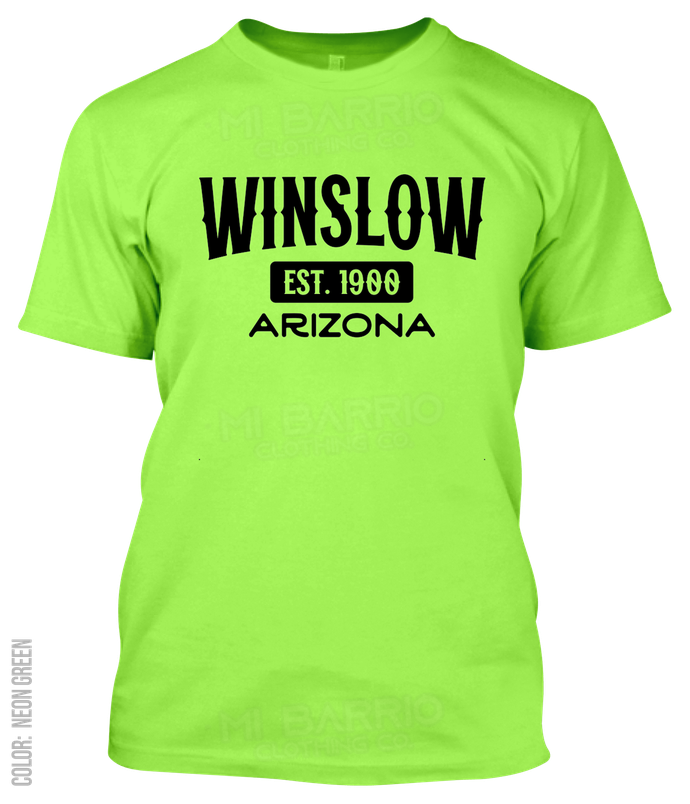 Winslow, Arizona Athletic T-Shirt
