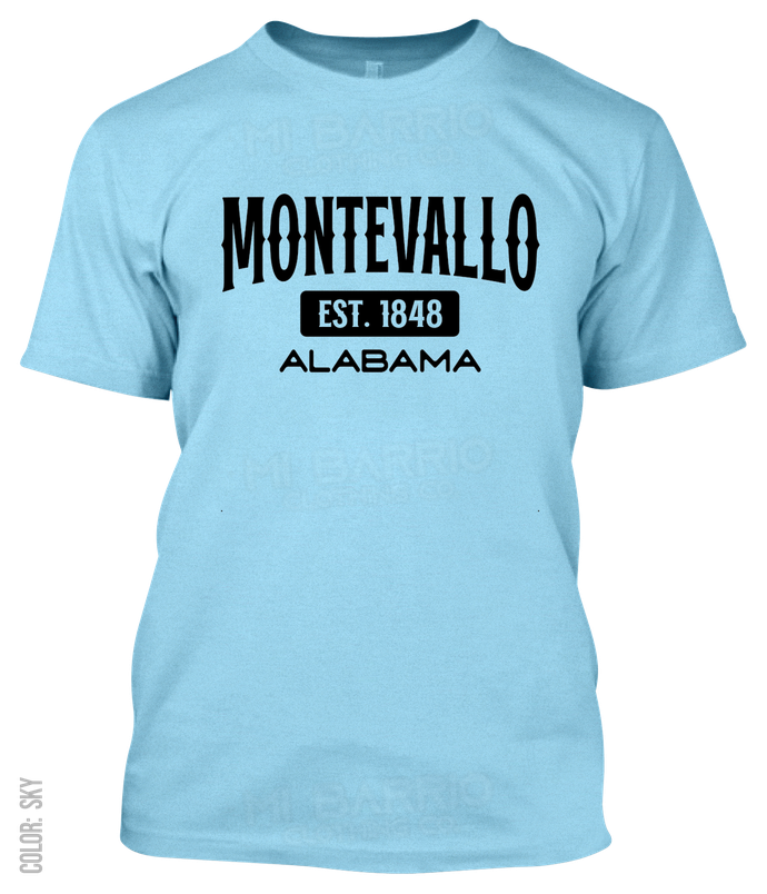 Montevallo, Alabama Athletic T-Shirt