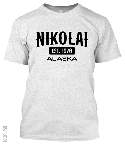 Nikolai, Alaska Athletic T-Shirt