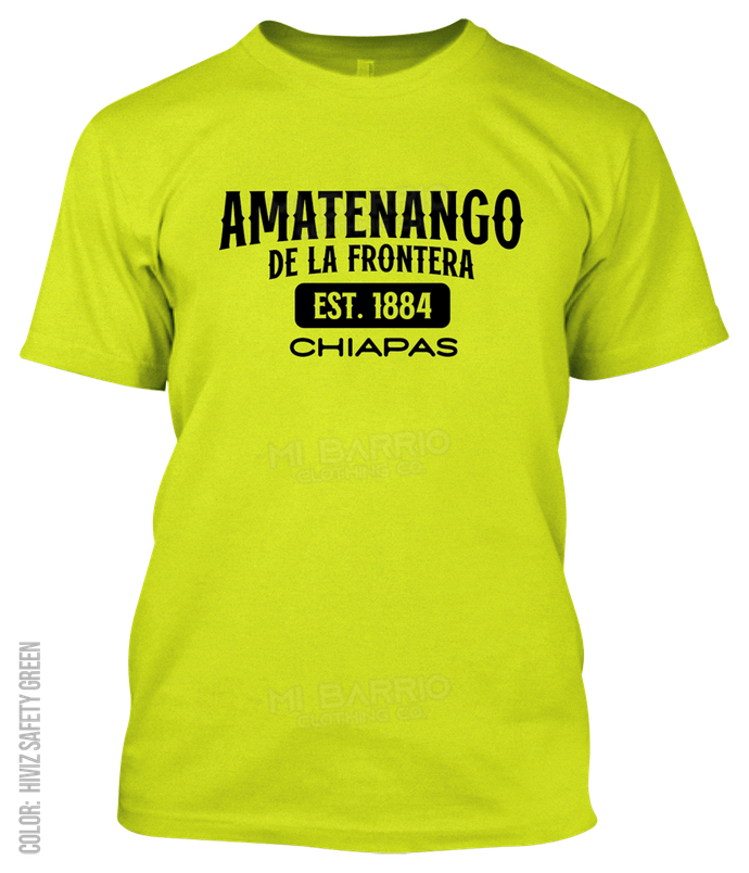 Amatenango De La Frontera, Chiapas Athletic T-Shirt