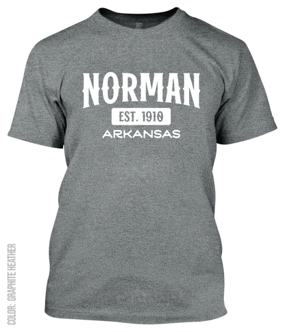 Norman, Arkansas Athletic T-Shirt
