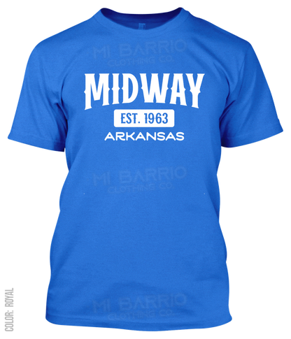 Midway, Arkansas Athletic T-Shirt