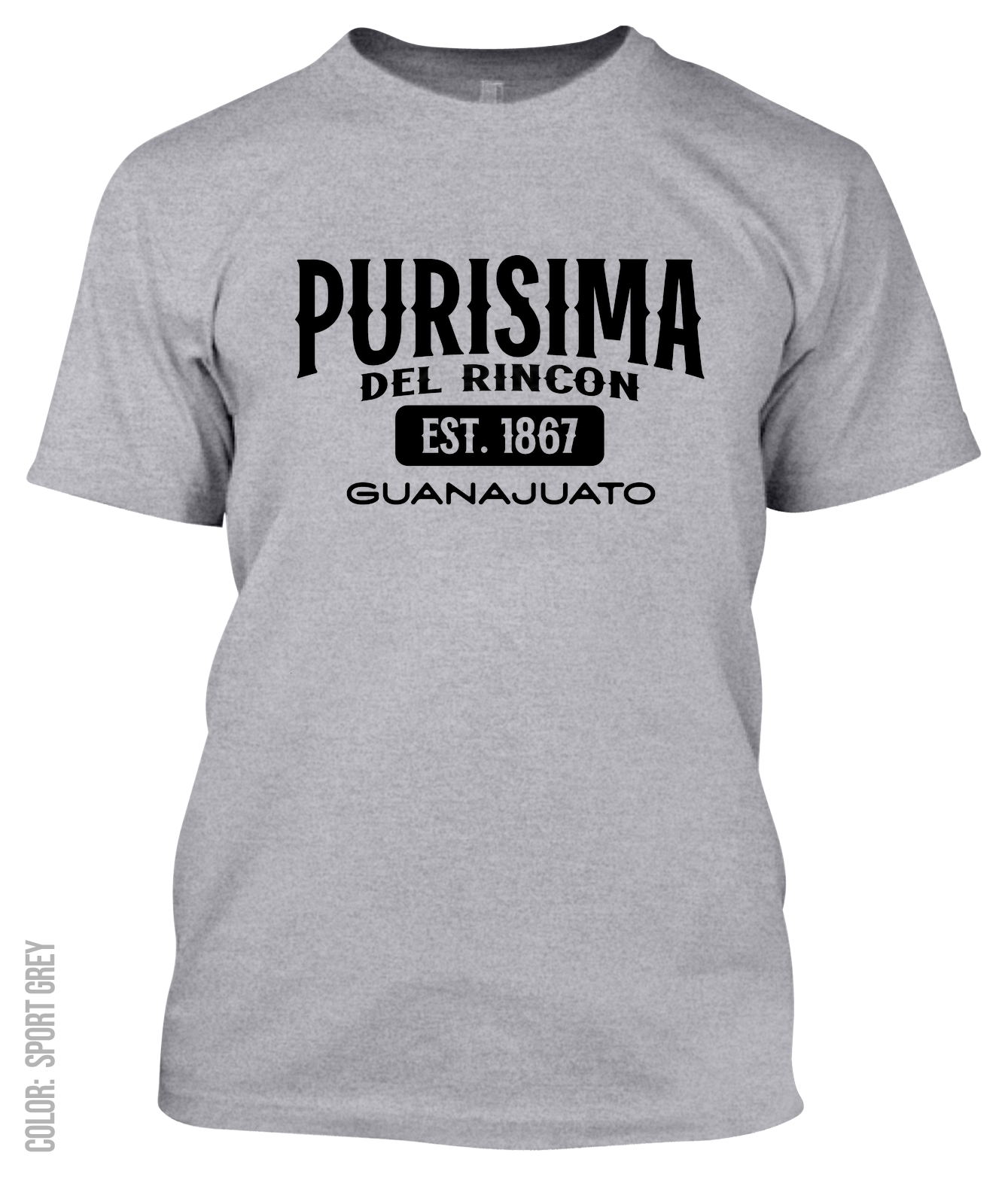 Purisima Del Rincon, Guanajuato Athletic T-Shirt