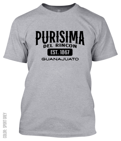 Purisima Del Rincon, Guanajuato Athletic T-Shirt