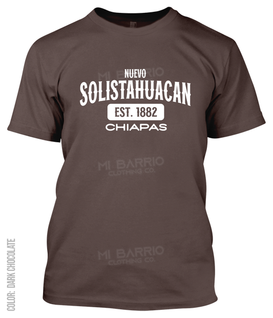 Nuevo Solistahuacan, Chiapas Athletic T-Shirt