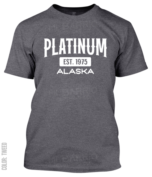 Platinum, Alaska Athletic T-Shirt
