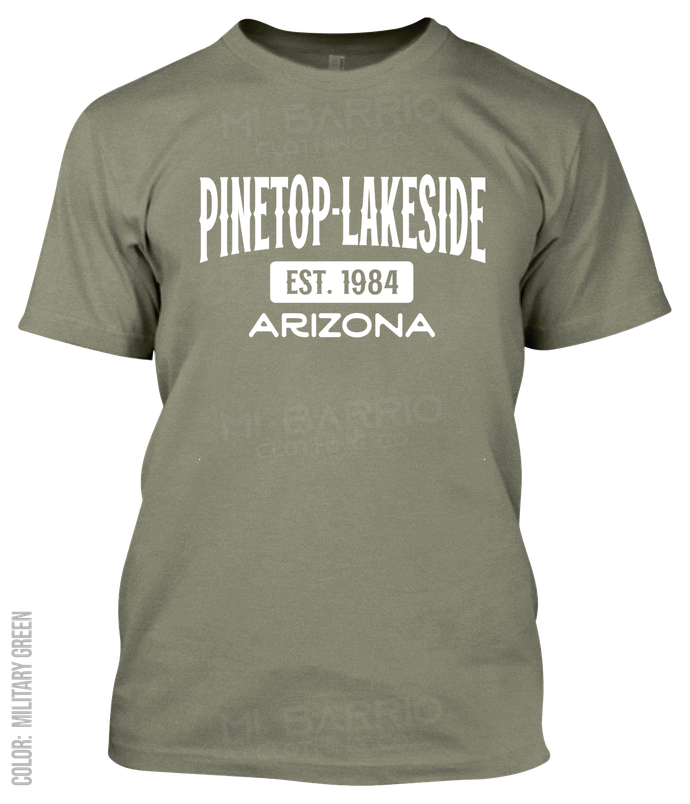Pinetop Lakeside, Arizona Athletic T-Shirt