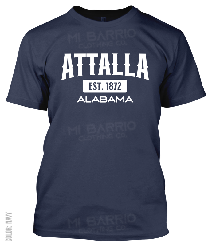 Attalla, Alabama Athletic T-Shirt