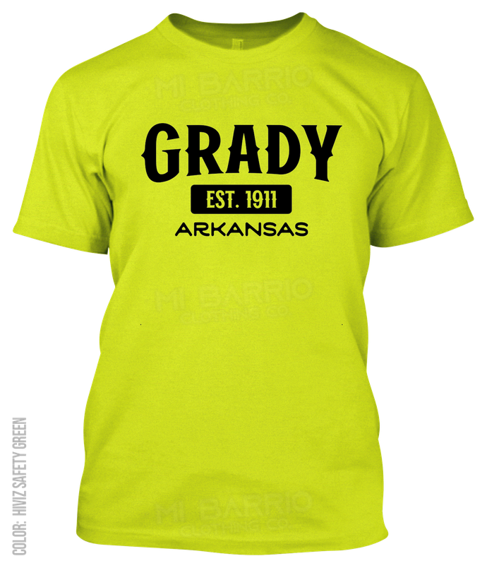 Grady, Arkansas Athletic T-Shirt