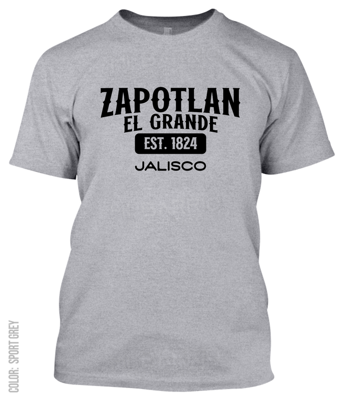 Zapotlan El Grande, Jalisco Athletic T-Shirt