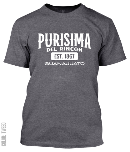 Purisima Del Rincon, Guanajuato Athletic T-Shirt