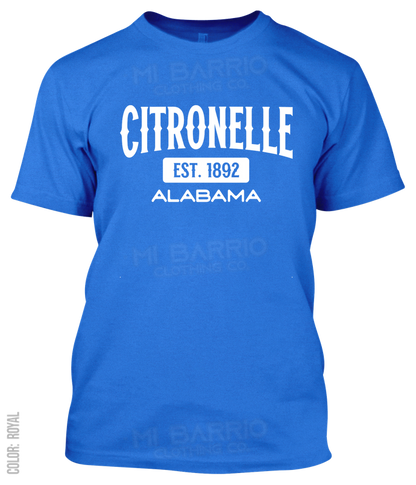 Citronelle, Alabama Athletic T-Shirt