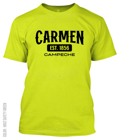 Carmen, Campeche Athletic T-Shirt