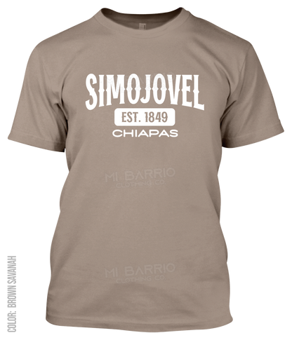 Simojovel, Chiapas Athletic T-Shirt