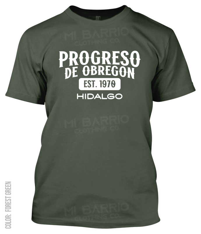 Progreso De Obregon, Hidalgo Athletic T-Shirt
