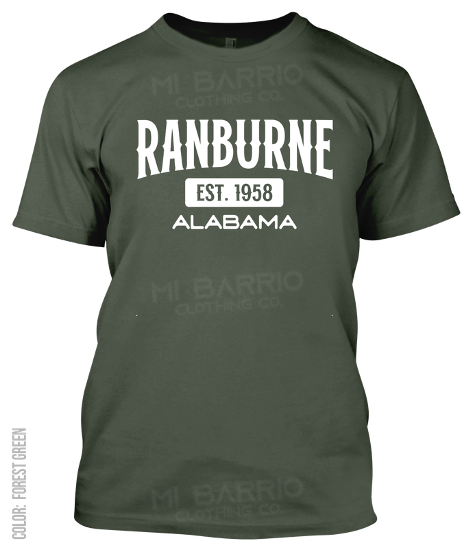 Ranburne, Alabama Athletic T-Shirt